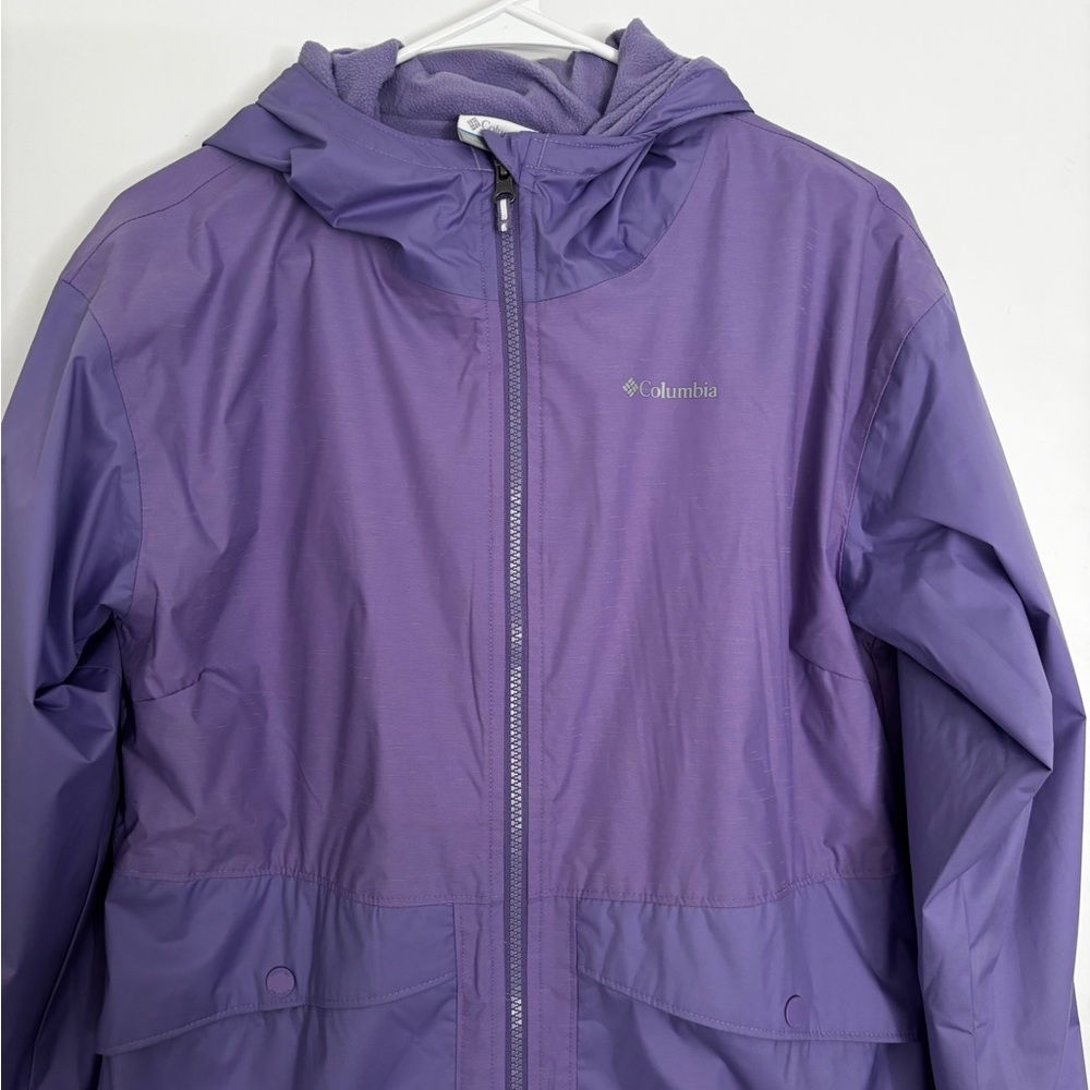 Columbia Lavender Fleece Jacket